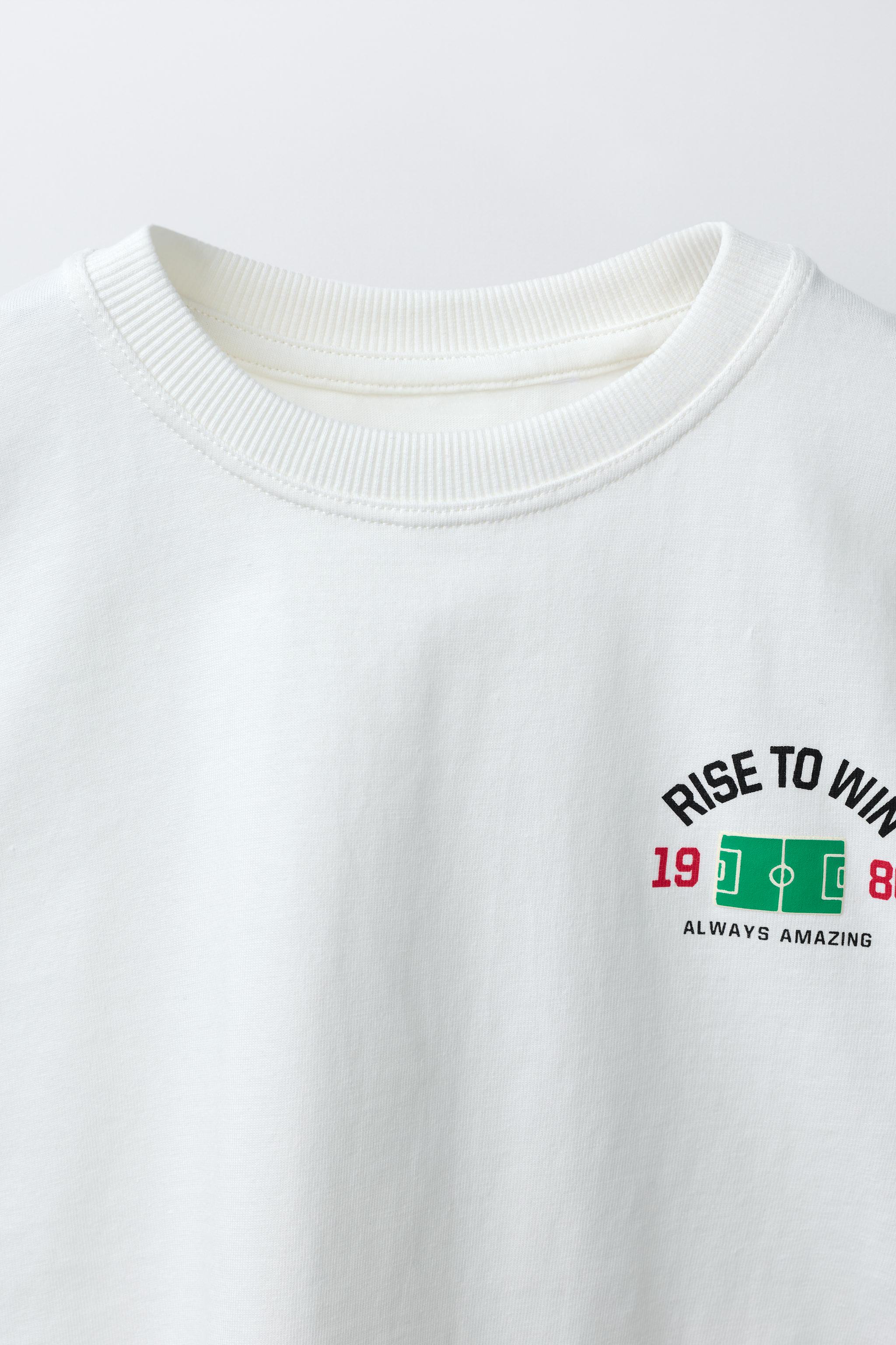 T-SHIRT IMPRIMÉ FOOTBALL